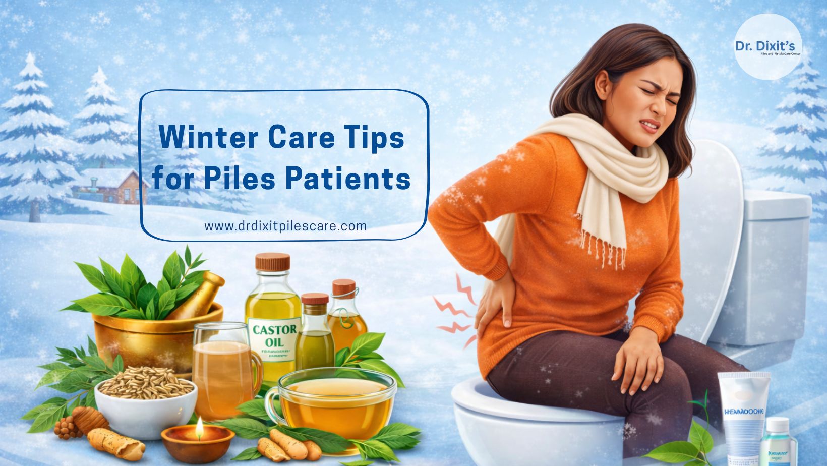 Winter Tips for Piles Patients: What to Eat, Avoid, and Do for Better Relief