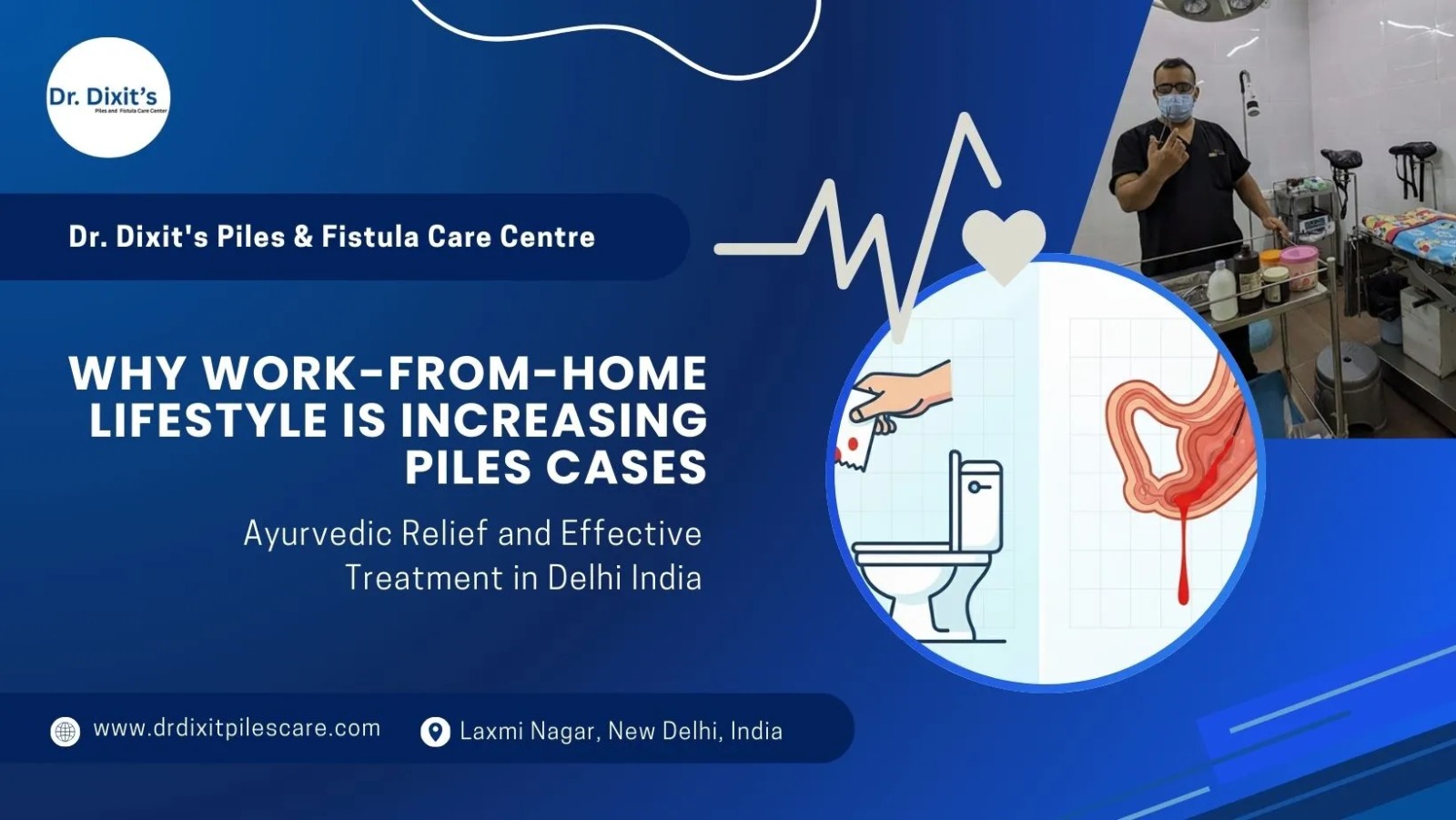 Why Work-From-Home Lifestyle is Increasing Piles Cases