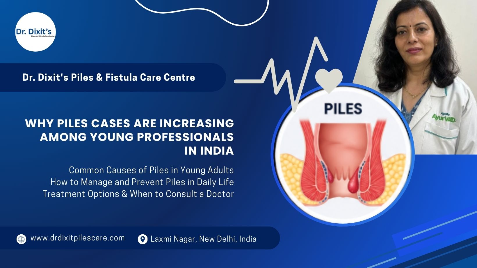 Why Piles Cases Are Increasing Among Young Professionals in India